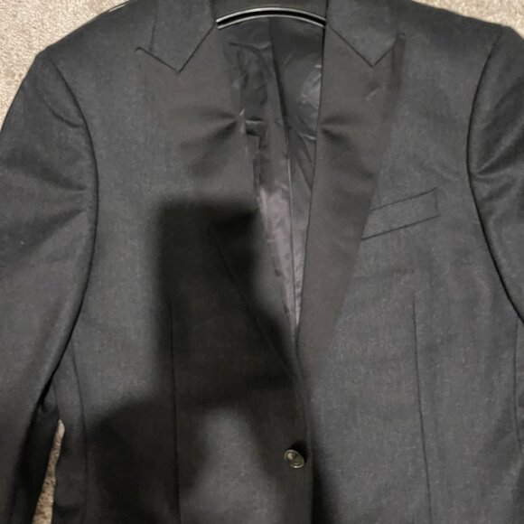 J.CREW LUDLOW TUXEDO JACKET IN ITALIAN WOOL FLANNEL. SIZE: 38/REGULAR. - Picture 5 of 5